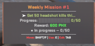 Weekly Mission Example