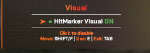visual settings preview